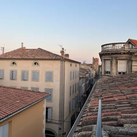 Rooftop Prive - Clim - Place Carnot - Wifi Апартаменты Каркассон
